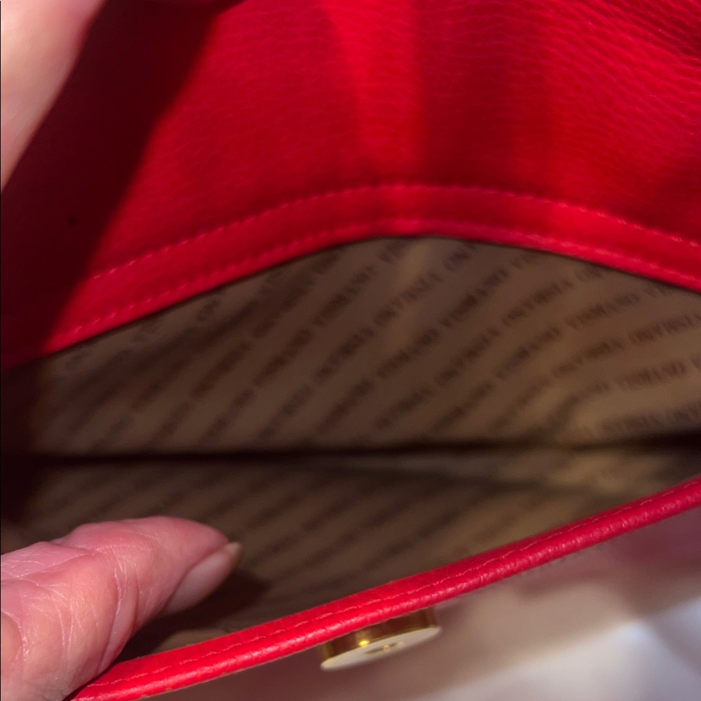 Flavi Vismano red clutch - Picture 5 of 12